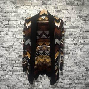 EUC Missoni Women's Multicolor Knit Sweater Cardigan Size Medium